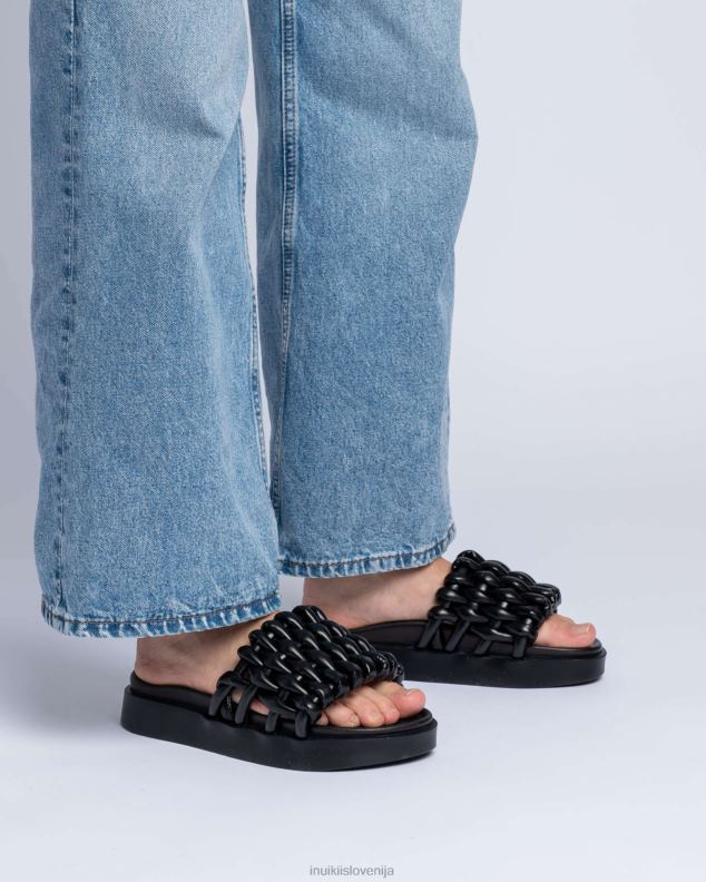 INUIKII ženske pletena cev HVNB92 obutev Črna