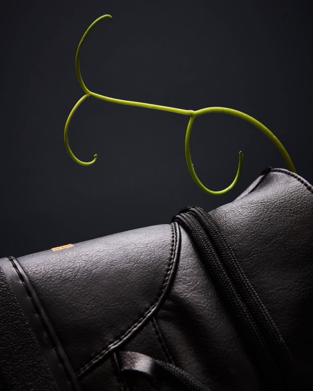 INUIKII ženske grozdna rezina HVNB212 obutev Črna