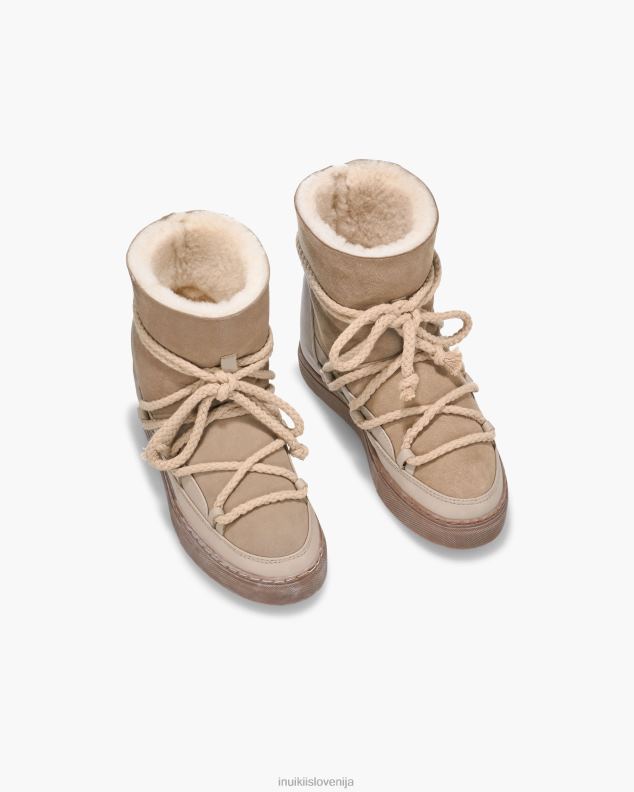 INUIKII ženske klasični klin HVNB154 obutev bež