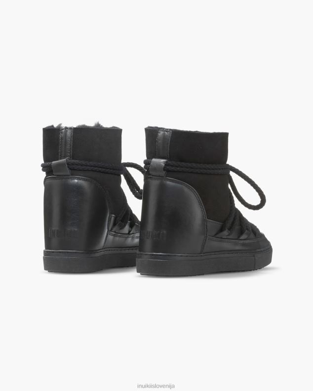 INUIKII ženske klasični klin HVNB155 obutev Črna