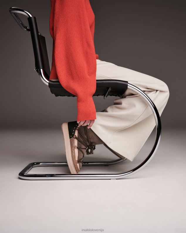 INUIKII ženske kodrasti kamen HVNB164 obutev olivno