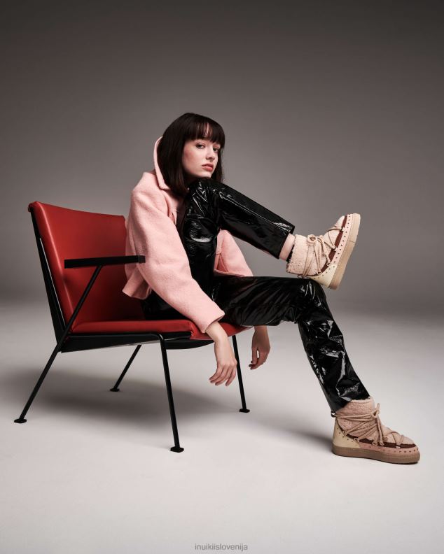 INUIKII ženske kodrasti kamen HVNB170 obutev pesek