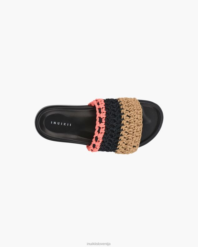 INUIKII ženske ohlapna pletena korala HVNB88 obutev velikost