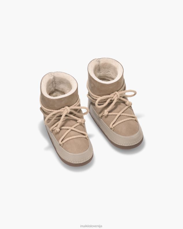 INUIKII ženske klasični škorenj HVNB119 obutev bež