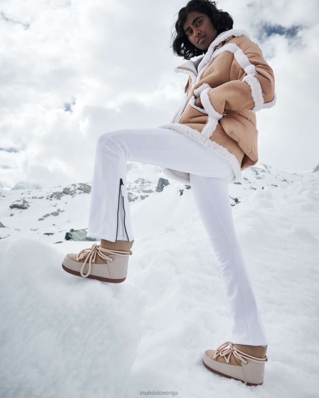 INUIKII ženske klasični škorenj HVNB119 obutev bež