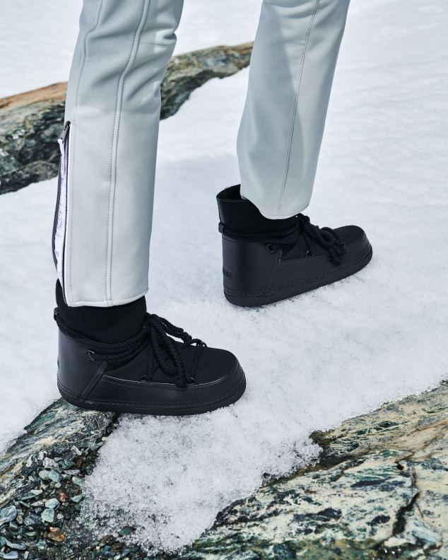 INUIKII ženske klasični škorenj HVNB120 obutev Črna