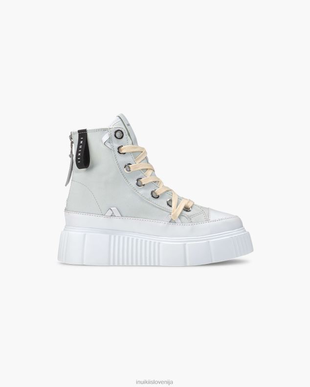 INUIKII ženske Matilda platno visoko 23 HVNB37 obutev svetlo siva