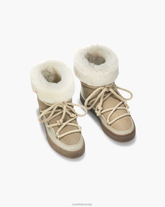 INUIKII ženske klasične visoke superge HVNB134 obutev bež