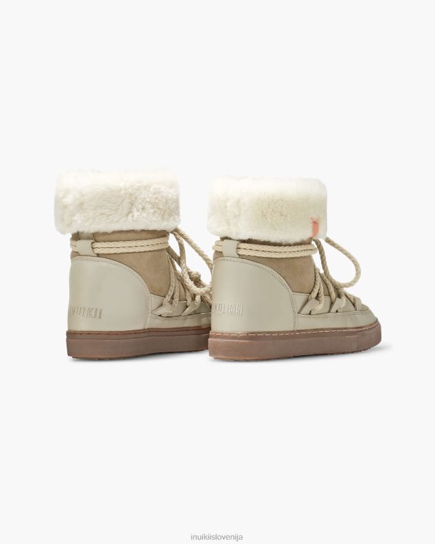 INUIKII ženske klasične visoke superge HVNB134 obutev bež