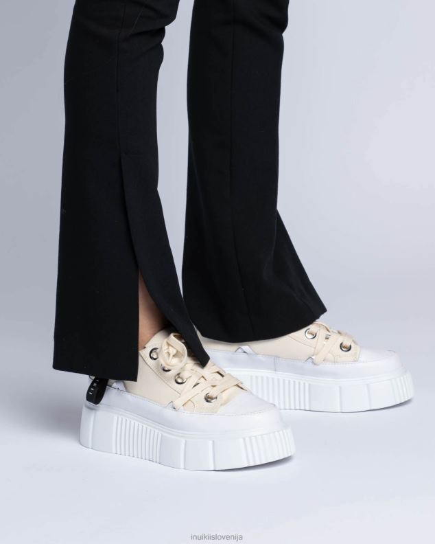 INUIKII ženske matilda platno nizko 23 HVNB45 obutev bež