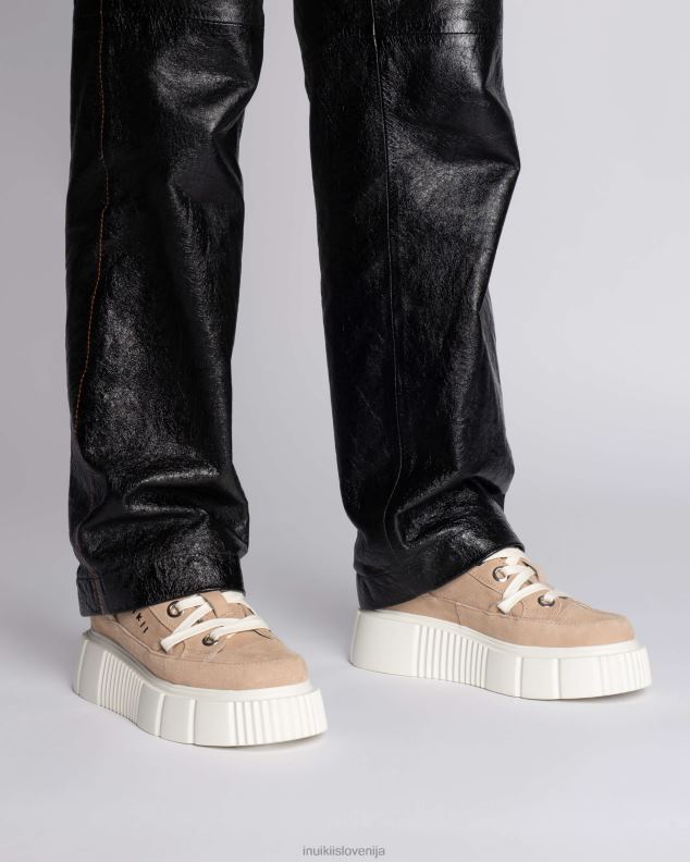 INUIKII ženske matilda suede low HVNB53 obutev bež