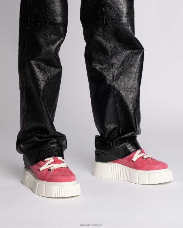 INUIKII ženske matilda suede low HVNB55 obutev roza
