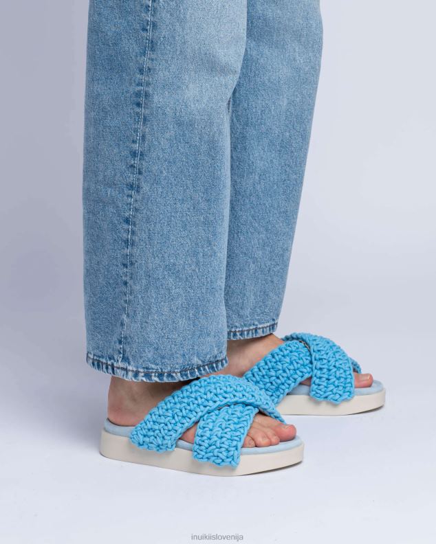 INUIKII ženske tkani HVNB26 obutev modra