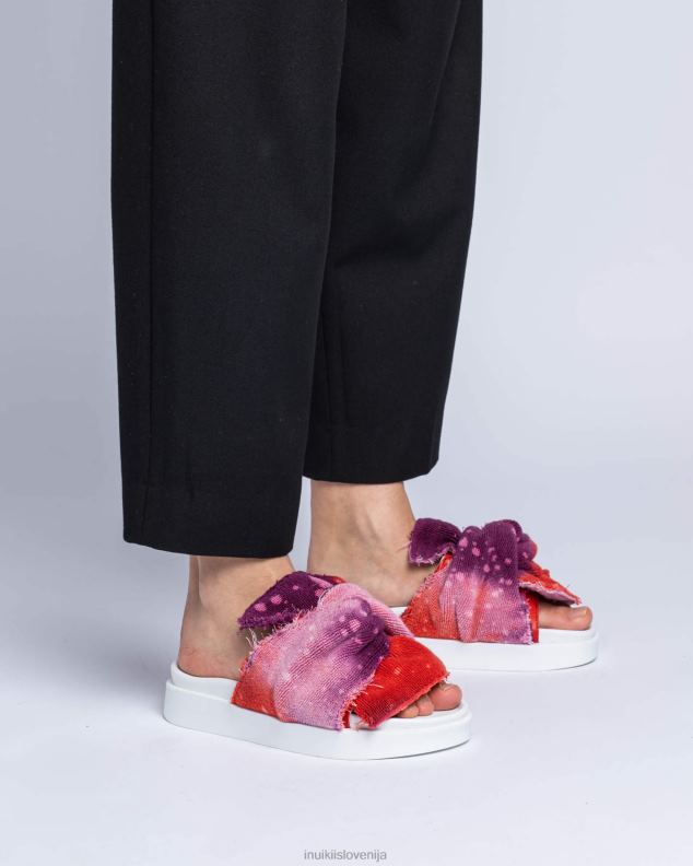 INUIKII ženske jersey vozel HVNB74 obutev rdeča