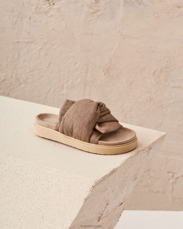 INUIKII ženske vozel lino HVNB78 obutev taupe