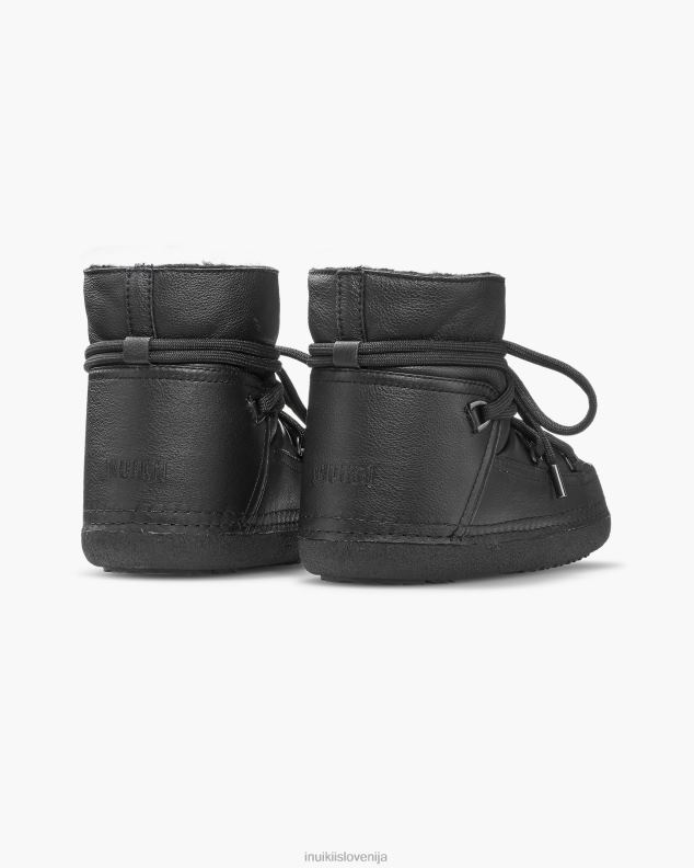 INUIKII ženske nappa HVNB222 obutev Črna