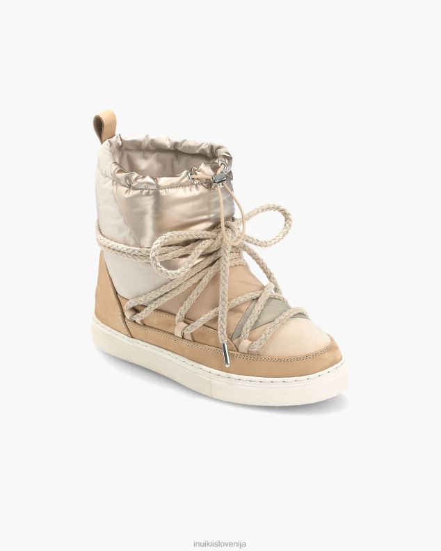 INUIKII ženske pufer nizek HVNB241 obutev pesek