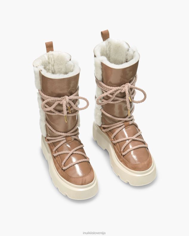 INUIKII ženske vzdržljivost udobno nizka HVNB181 obutev rjav