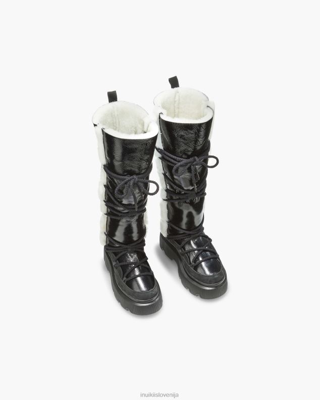 INUIKII ženske vzdržljivost udobno visoka HVNB177 obutev Črna