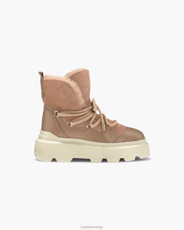INUIKII ženske vzdržljivostni treking HVNB187 obutev rjav