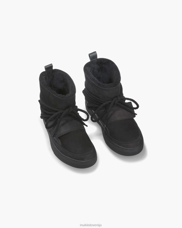 INUIKII moški prostora HVNB379 obutev Črna