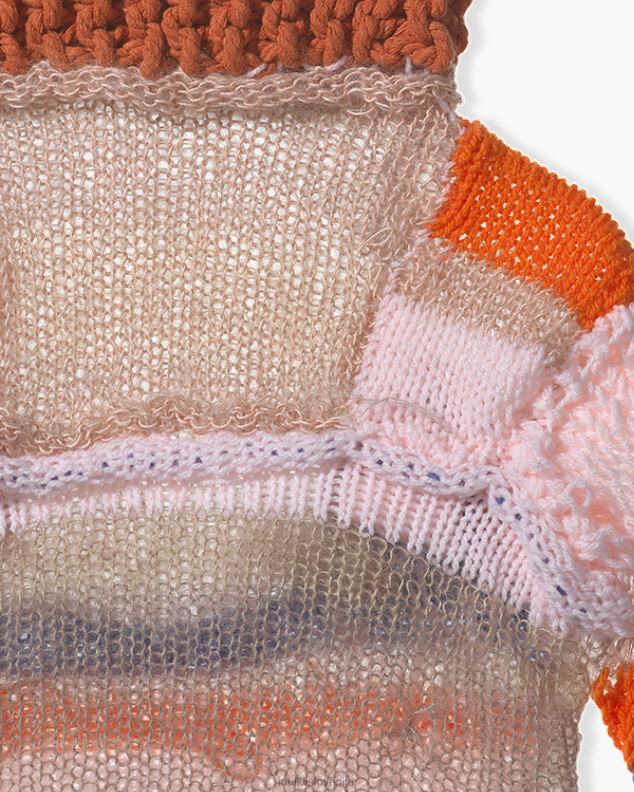 INUIKII x NIM ženske pulover HVNB60 oblačila oranžna