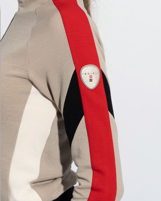 INUIKII x WN ženske zadrgo HVNB282 oblačila pesek