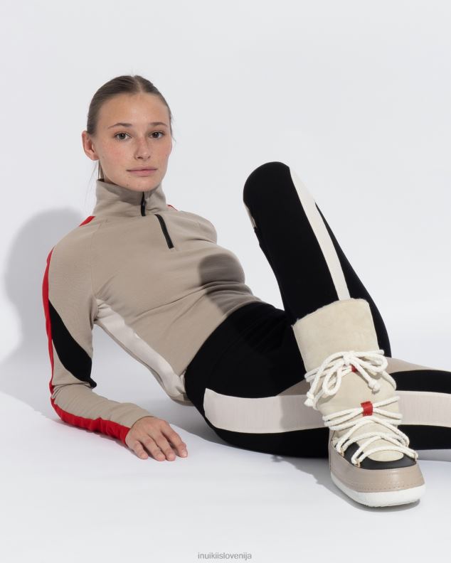 INUIKII x WN ženske zadrgo HVNB282 oblačila pesek