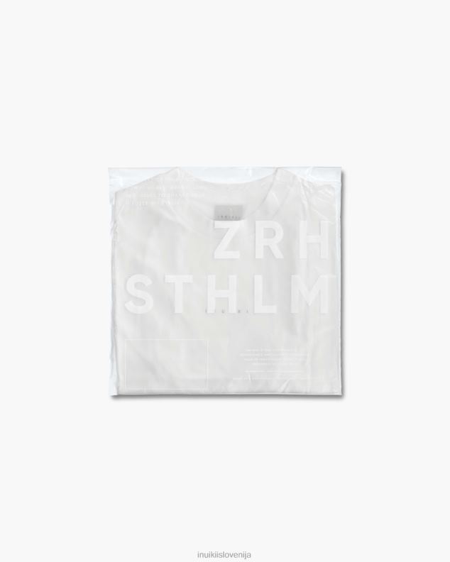 INUIKII ženske majica iz organskega bombaža HVNB272 oblačila bela